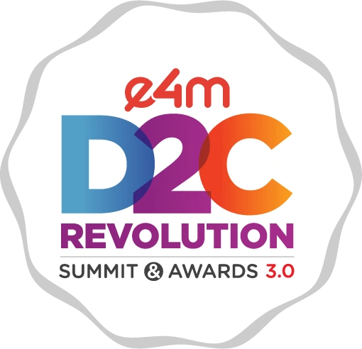 e4M D2C Revolution Summit Awards - Yellow Slice