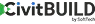 Civitbuild Brand Logo- Yellow Slice