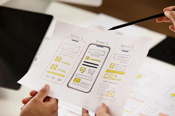 UX design - Yellow Slice