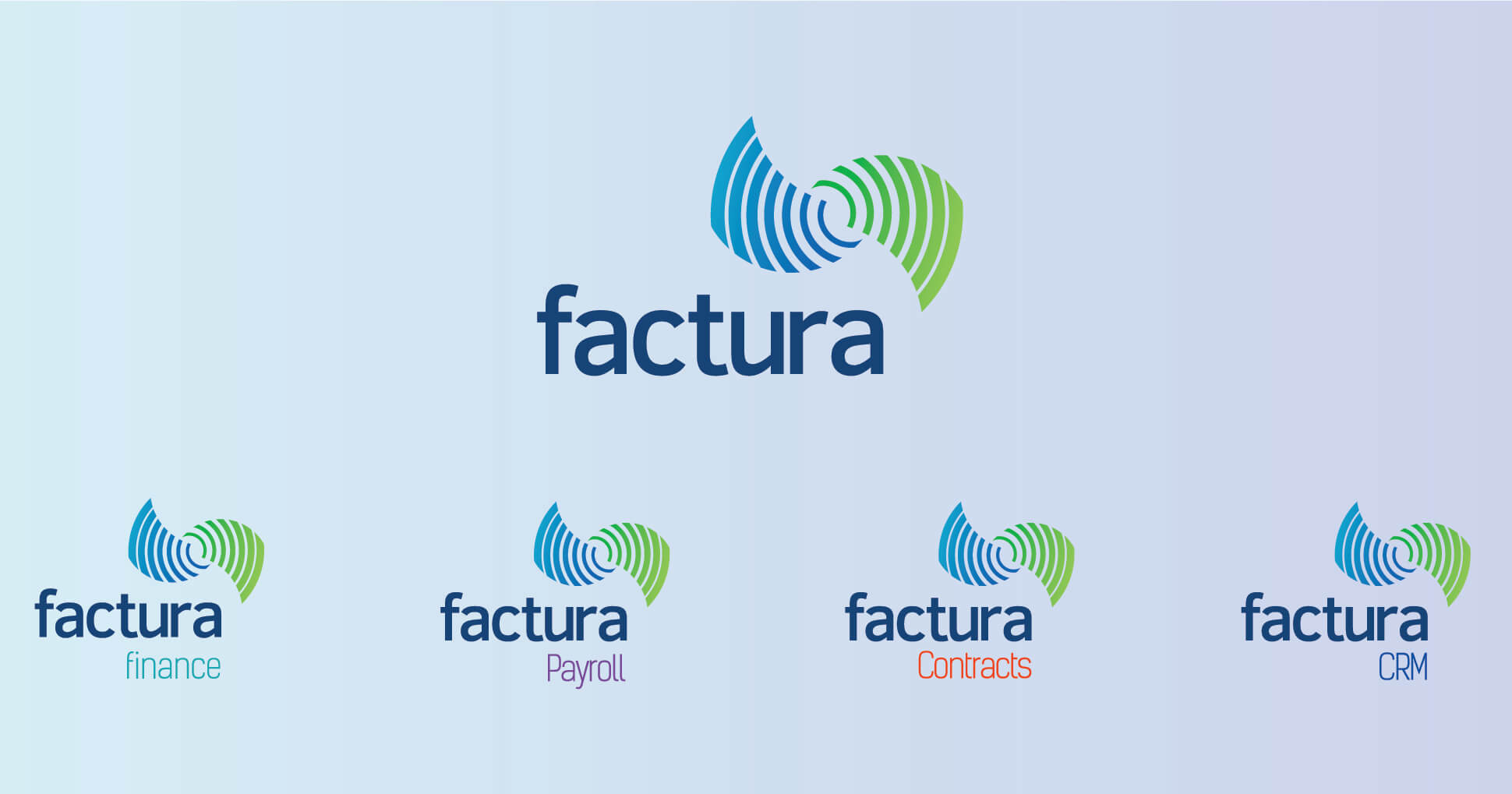 Illustration of the Brand Design for Factura