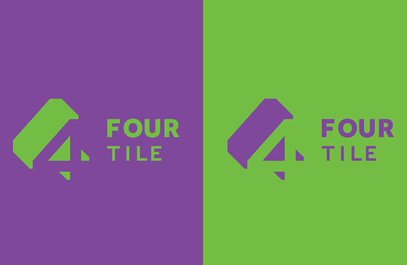 4 tile color logo