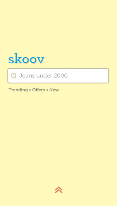 UI Screens Design of Skoov